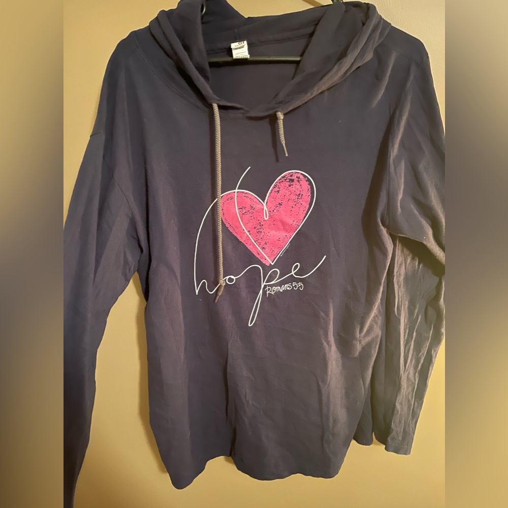 Navy blue pullover